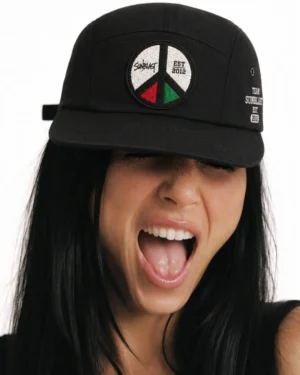 GORRA FIVE PANELS PEACE